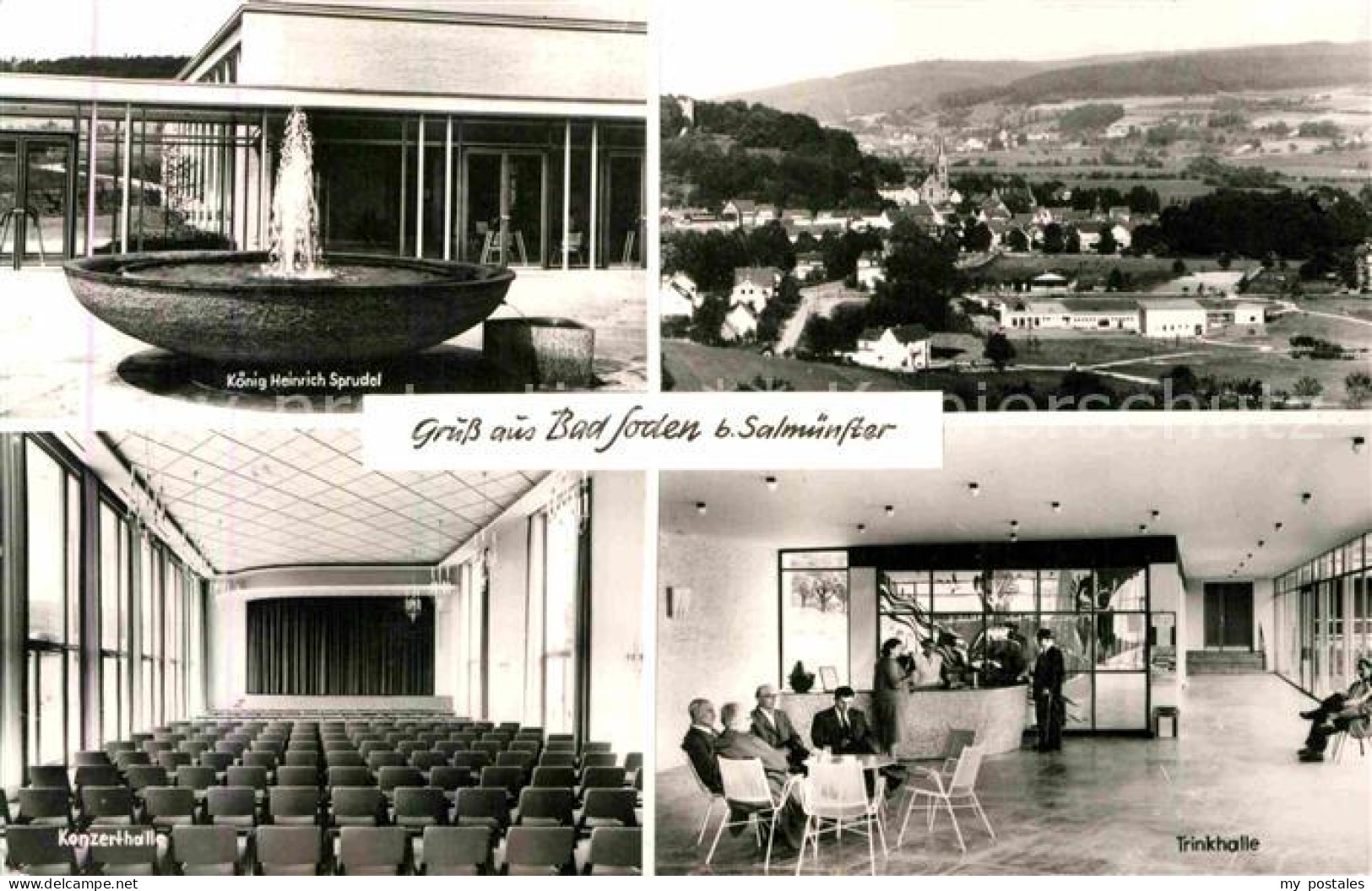 72833653 Bad Soden-Salmuenster Koenig Heinrich Sprudel Konzerthalle Trinkhalle P - Andere & Zonder Classificatie