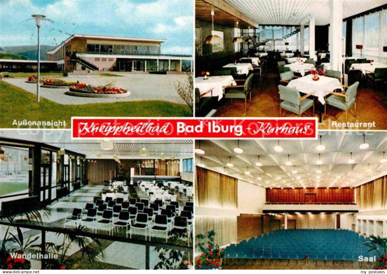 72833554 Bad Iburg Kurhaus Kneippheilbad Wandelhalle Saal Restaurant Bad Iburg - Altri & Non Classificati