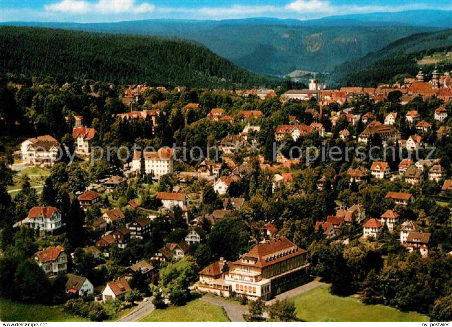 72833486 Freudenstadt Hoehenluftkurort Wintersportplatz Schwarzwald Fliegeraufna - Freudenstadt