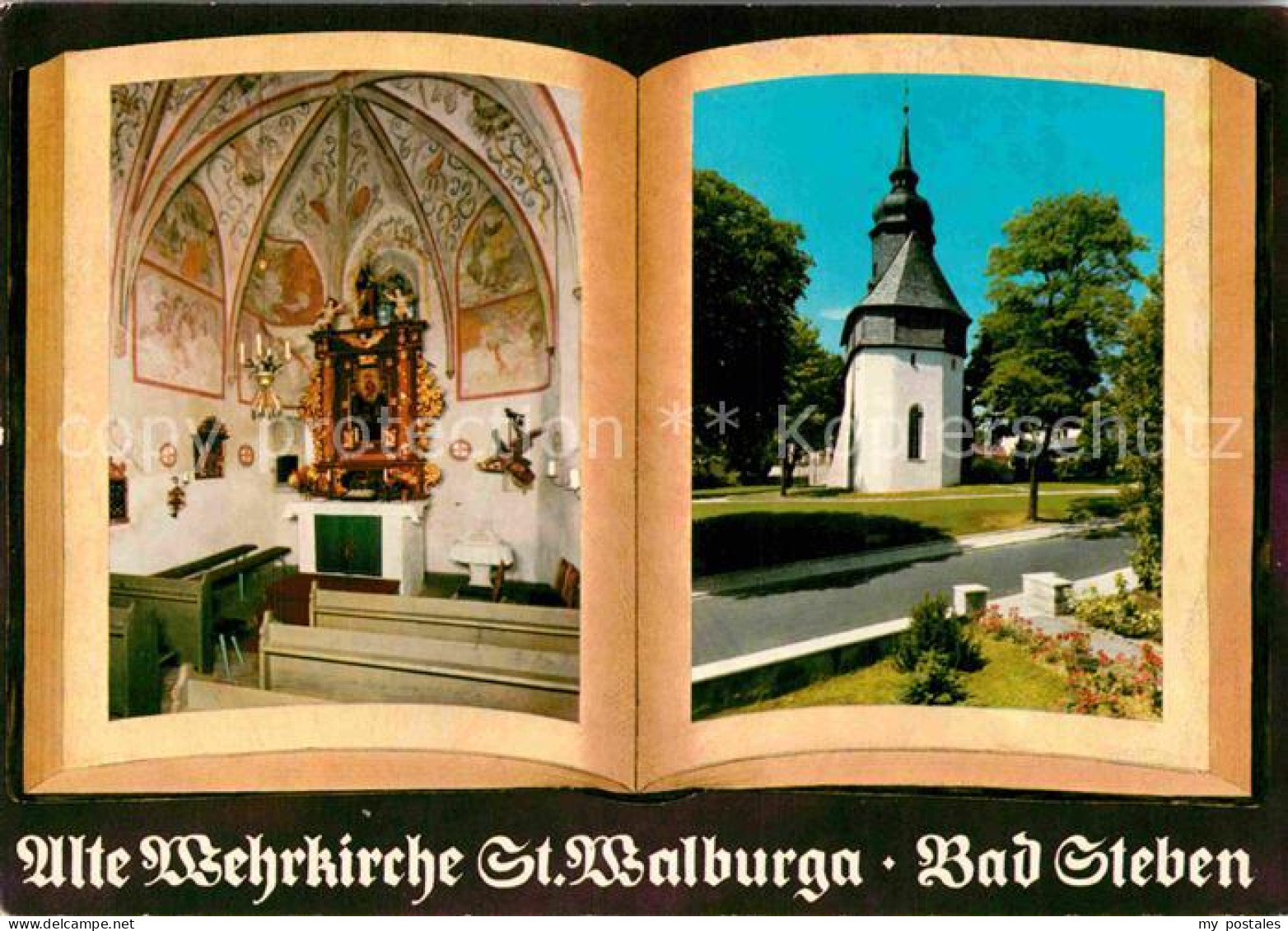 72832502 Bad Steben Alte Wehrkirche St. Walburga Bad Steben - Bad Steben