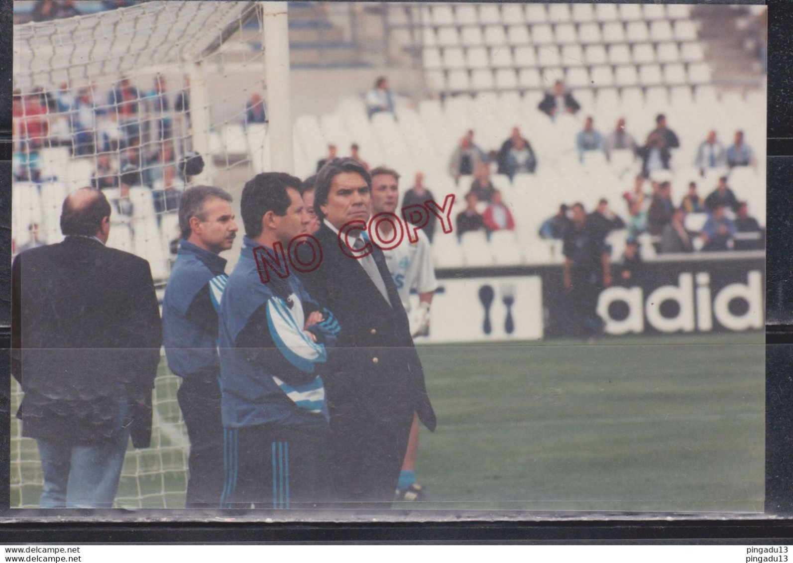 Fixe Football OM Olympique De Marseille Bernard Tapie Président Mai 1994 - Deportes