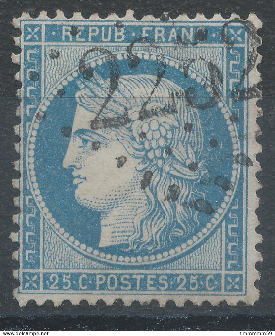 Lot N°83469   N°60, Oblitéré GC 2252 MARVEJOLS(46), Indice 4 - 1871-1875 Cérès