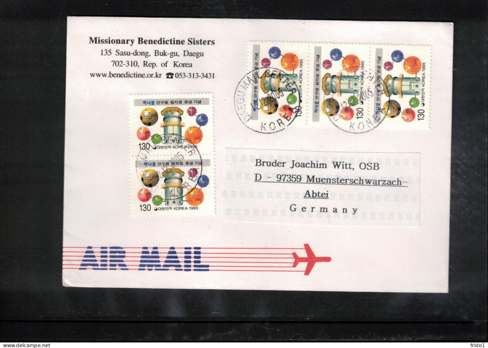 South Korea 2005 Interesting Airmail Letter - Korea (Süd-)