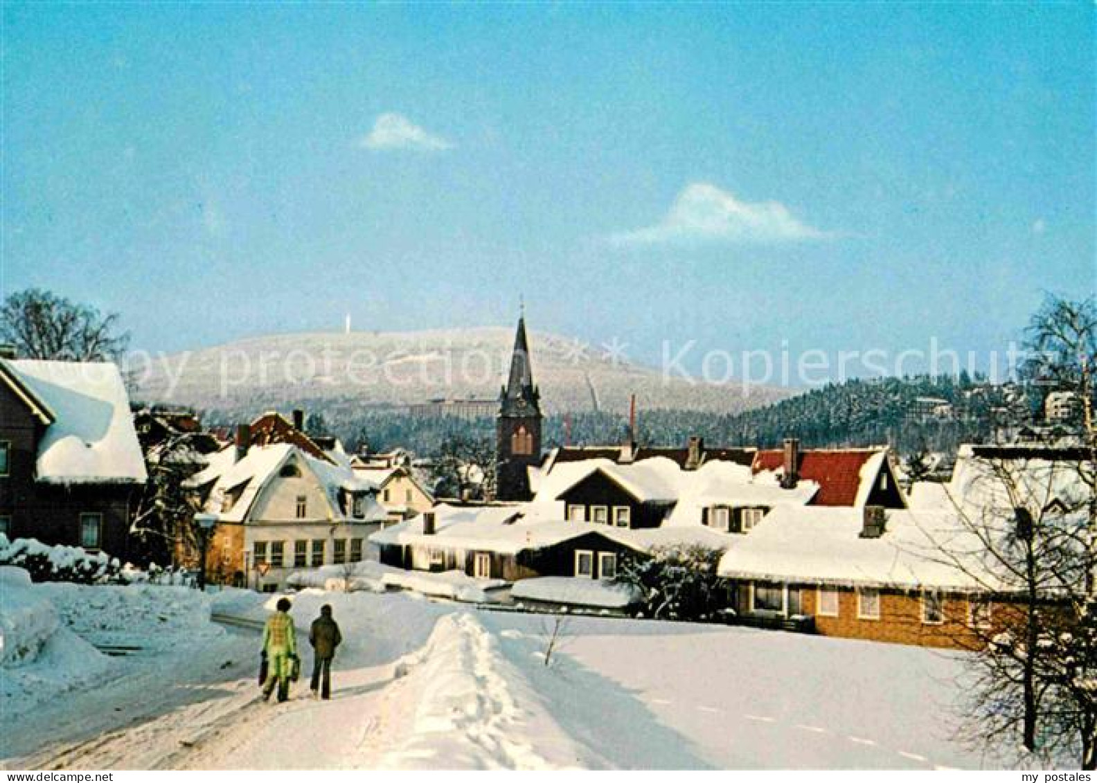 72832122 Braunlage Ortspartie Im Winter Braunlage Harz - Autres & Non Classés