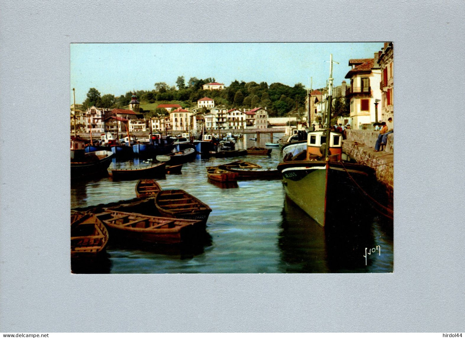 Ciboure (64) : Le Port Des Pêcheurs Et Le Village De Ciboure - Ciboure