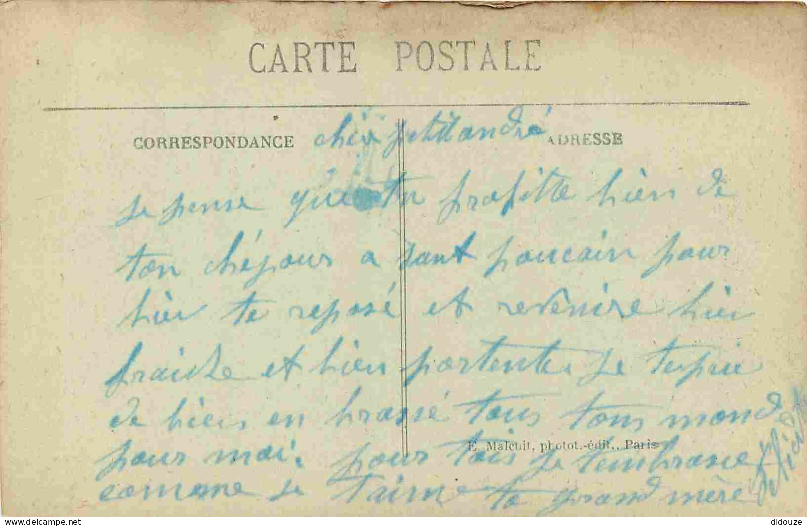 94 - Le Perreux Sur Marne - Les Bords De La Marne - L'ile Des Loups Et Le Viaduc - Animée - Correspondance - CPA - Voir  - Le Perreux Sur Marne