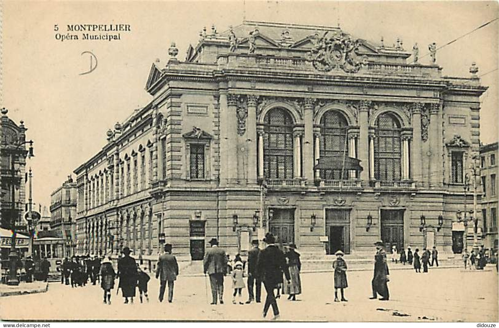 34 - Montpellier - Opéra Municipal - Animée - Carte Neuve - CPA - Voir Scans Recto-Verso - Montpellier
