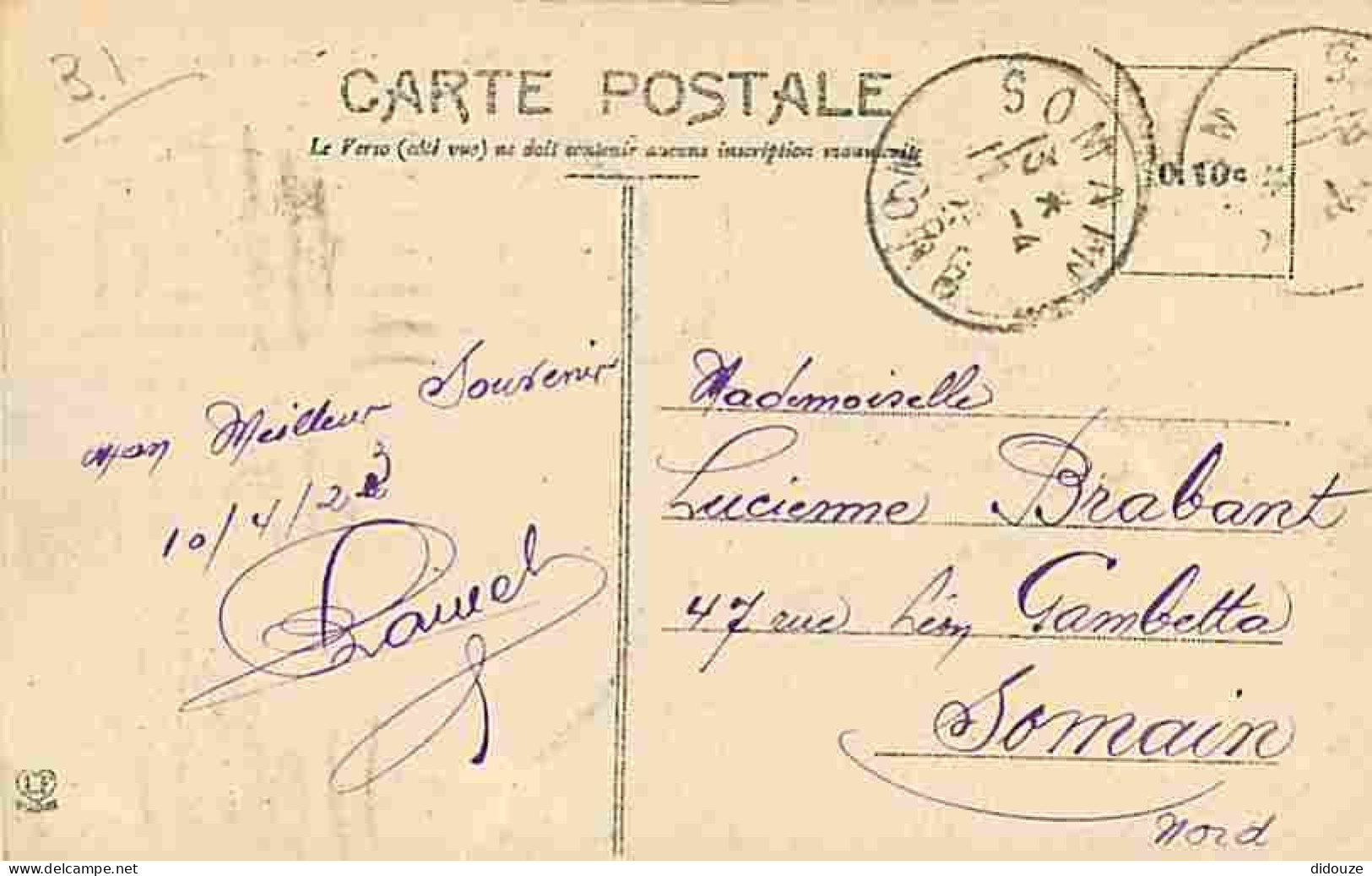 31 - Toulouse - La Rue Alsace-Lorraine - Animée - Tramway - Oblitération Ronde De 1923 - CPA - Voir Scans Recto-Verso - Toulouse