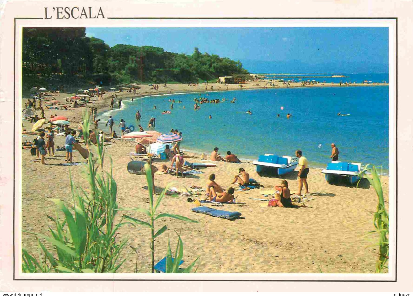 Espagne - Espana - Cataluna - Costa Brava - La Escala - Playa D'Empuries - Plage - Femme En Maillot De Bain - CPM - Voir - Gerona