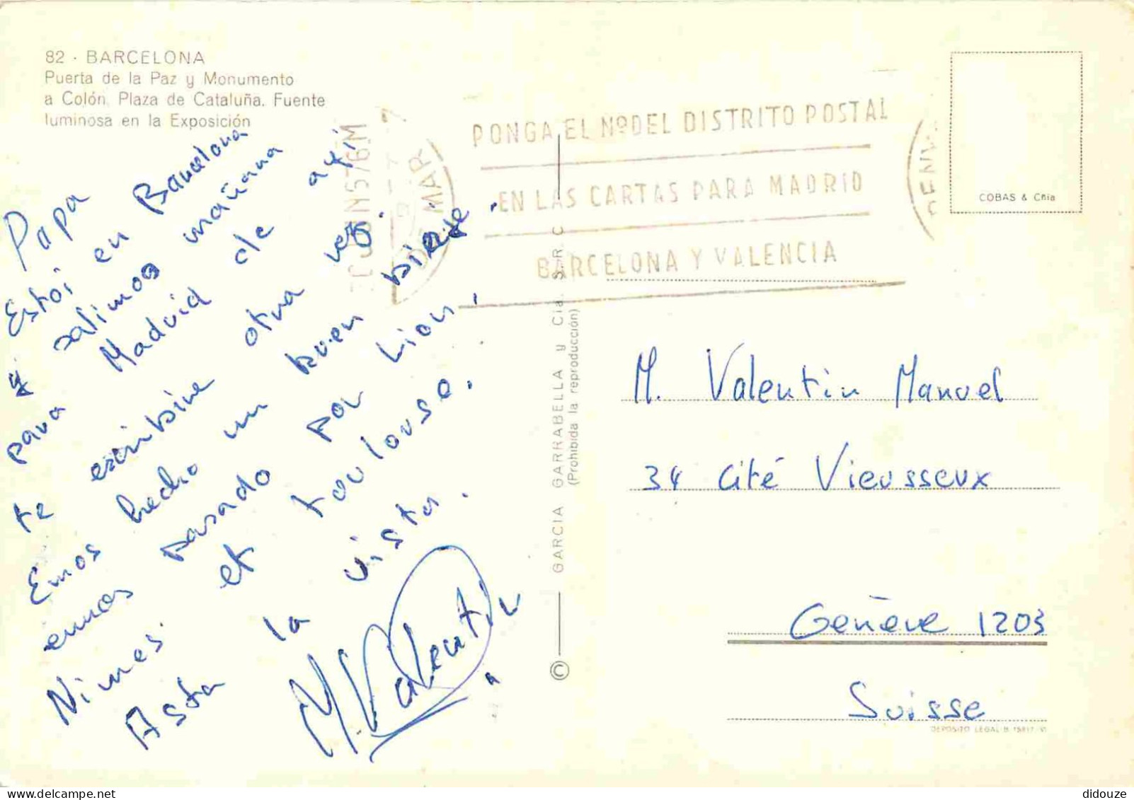 Espagne - Espana - Cataluna - Barcelona - Multivues - CPM - Voir Scans Recto-Verso - Barcelona