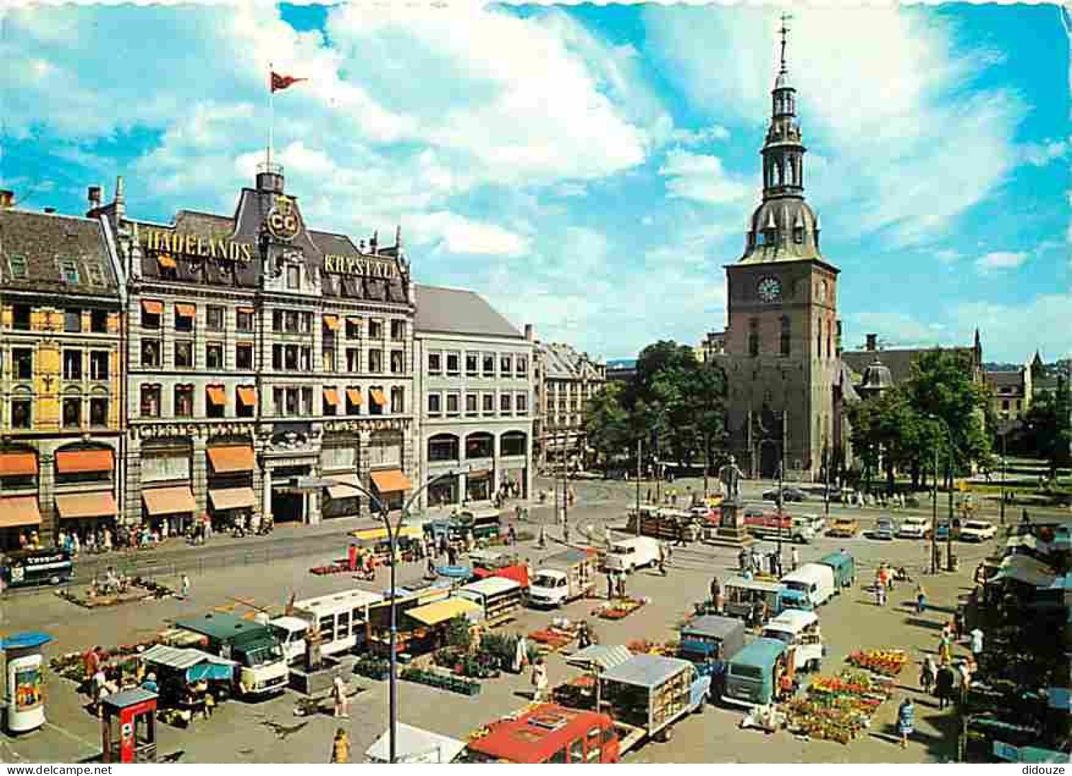 Marchés - Oslo - The Market Place - CPM - Voir Scans Recto-Verso - Märkte