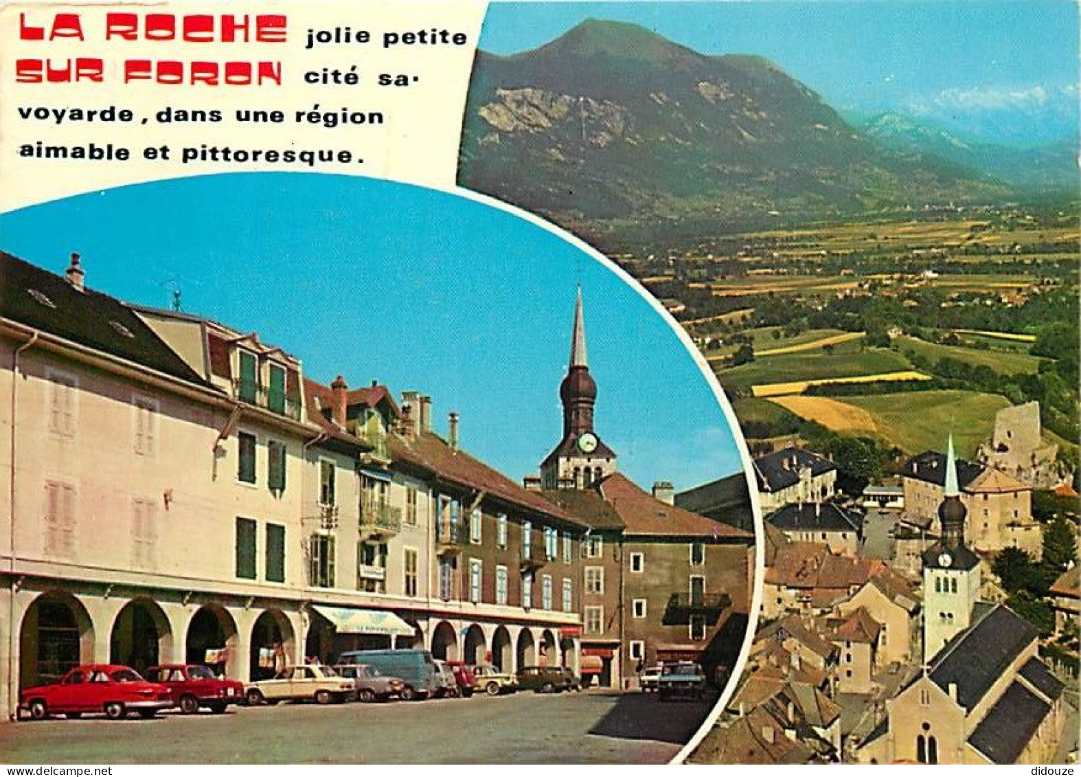 Automobiles - La Roche Sur Foron - Multivues - CPM - Voir Scans Recto-Verso - Voitures De Tourisme