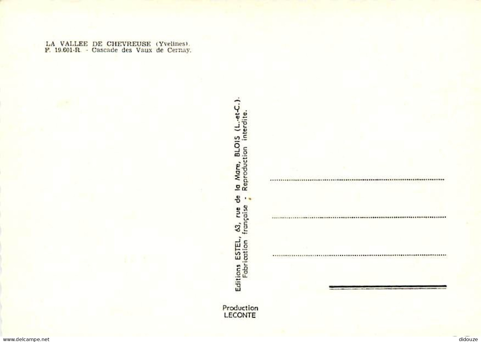 78 - Les Vaux De Cernay - Cascade Des Vaux De Cernay - CPM - Carte Neuve - Voir Scans Recto-Verso - Altri & Non Classificati