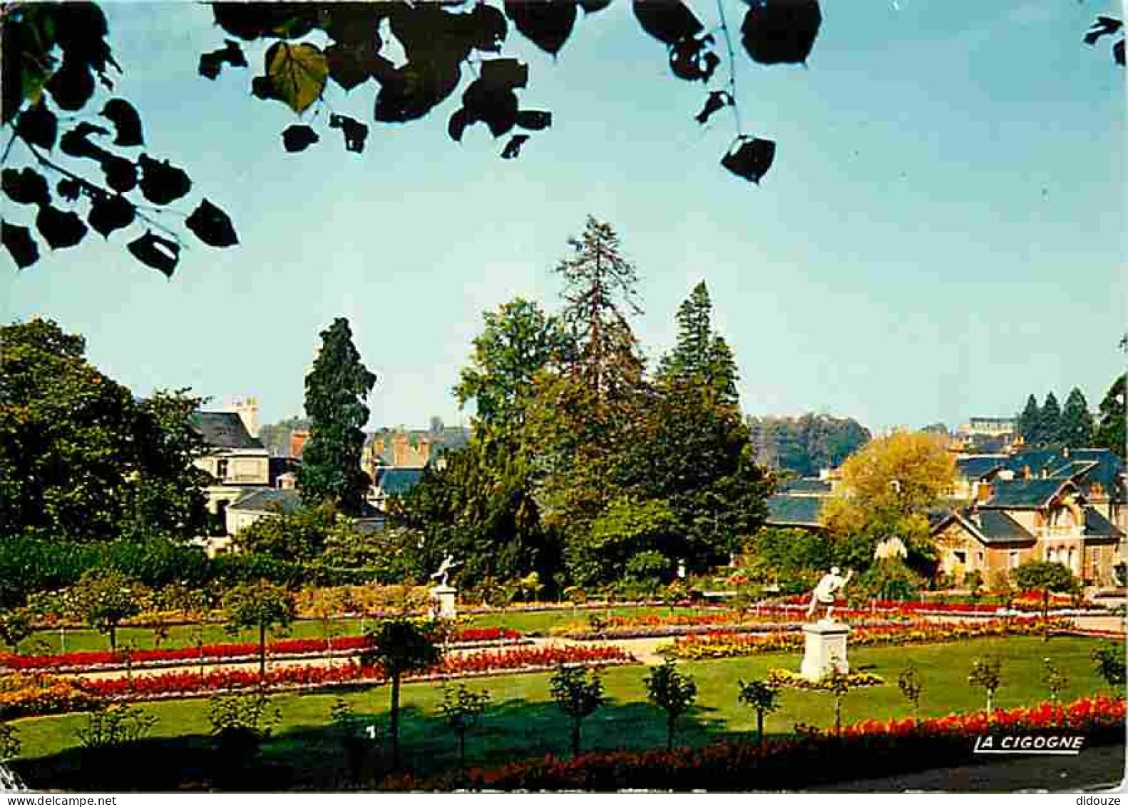 72 - Le Mans - Le Jardin Des Plantes - Fleurs - Sculpture - Flamme Postale De La Ferté Bernard - CPM - Voir Scans Recto- - Le Mans