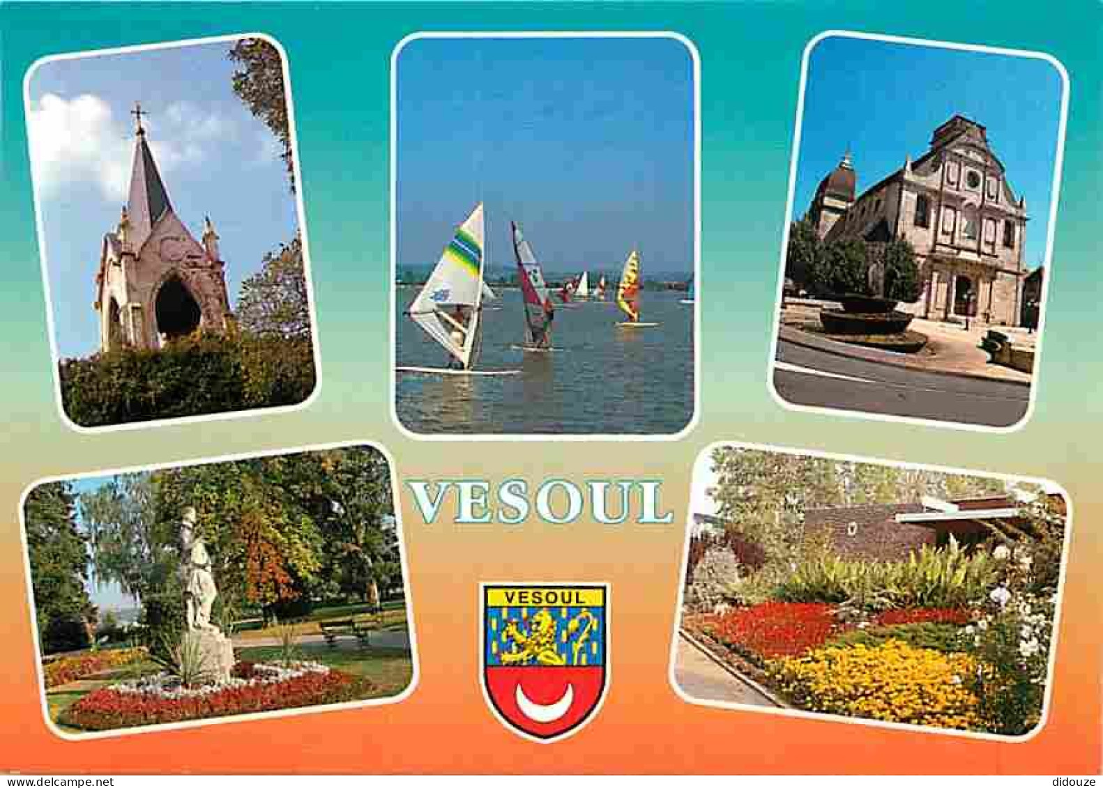 70 - Vesoul - Multivues - Fleurs - Blasons - CPM - Voir Scans Recto-Verso - Vesoul