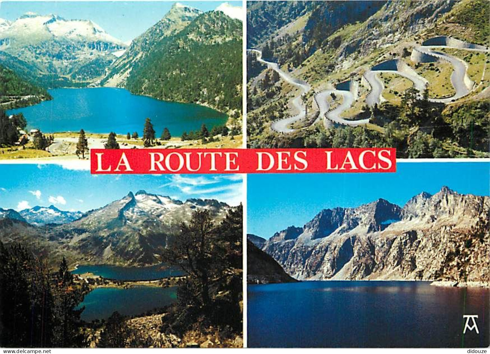 65 - Hautes Pyrénées - La Route Des Lacs - Multivues - CPM - Voir Scans Recto-Verso - Andere & Zonder Classificatie