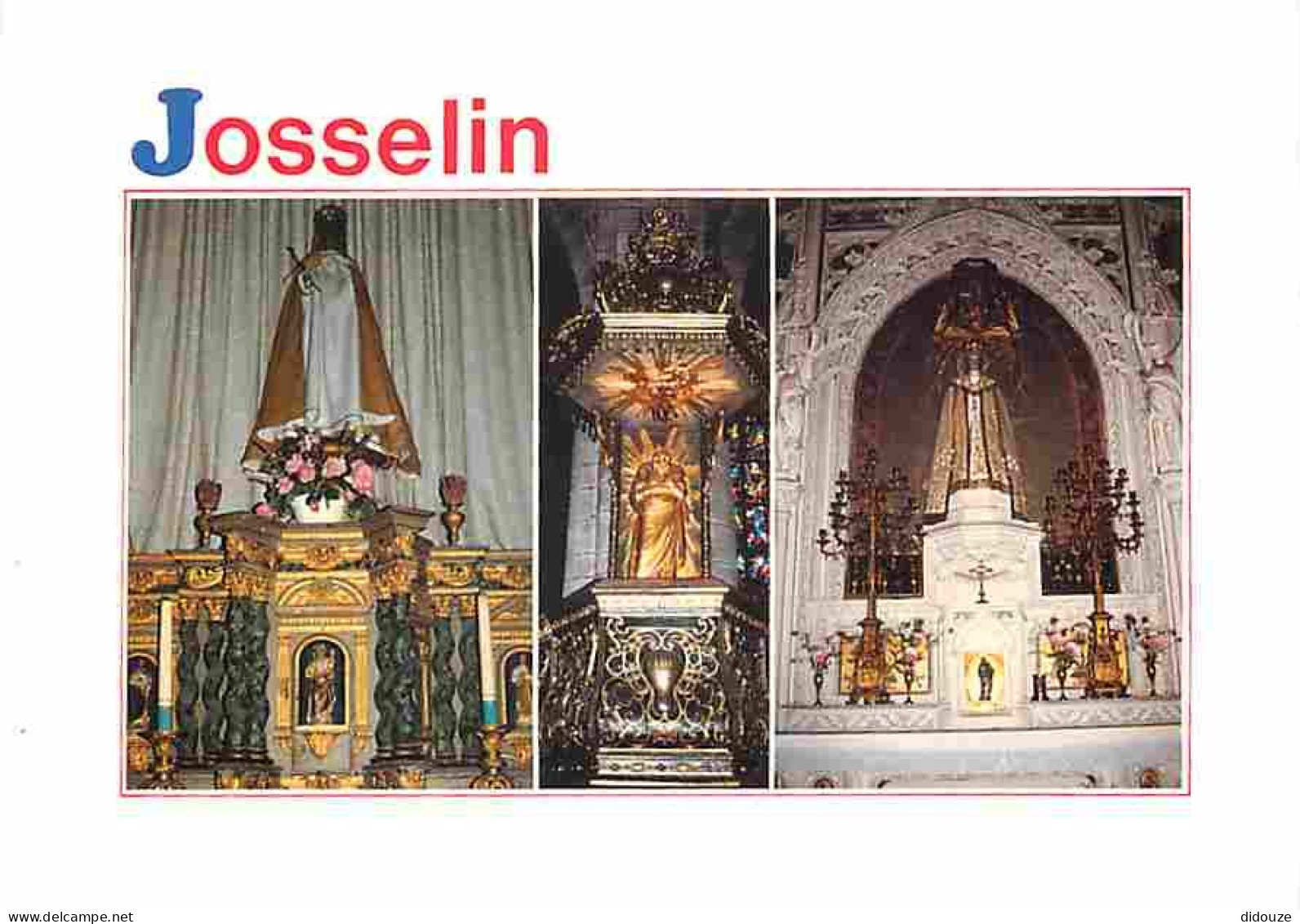 56 - Josselin - Intérieur De La Basilique - Multivues - Art Religieux - Carte Neuve - CPM - Voir Scans Recto-Verso - Josselin