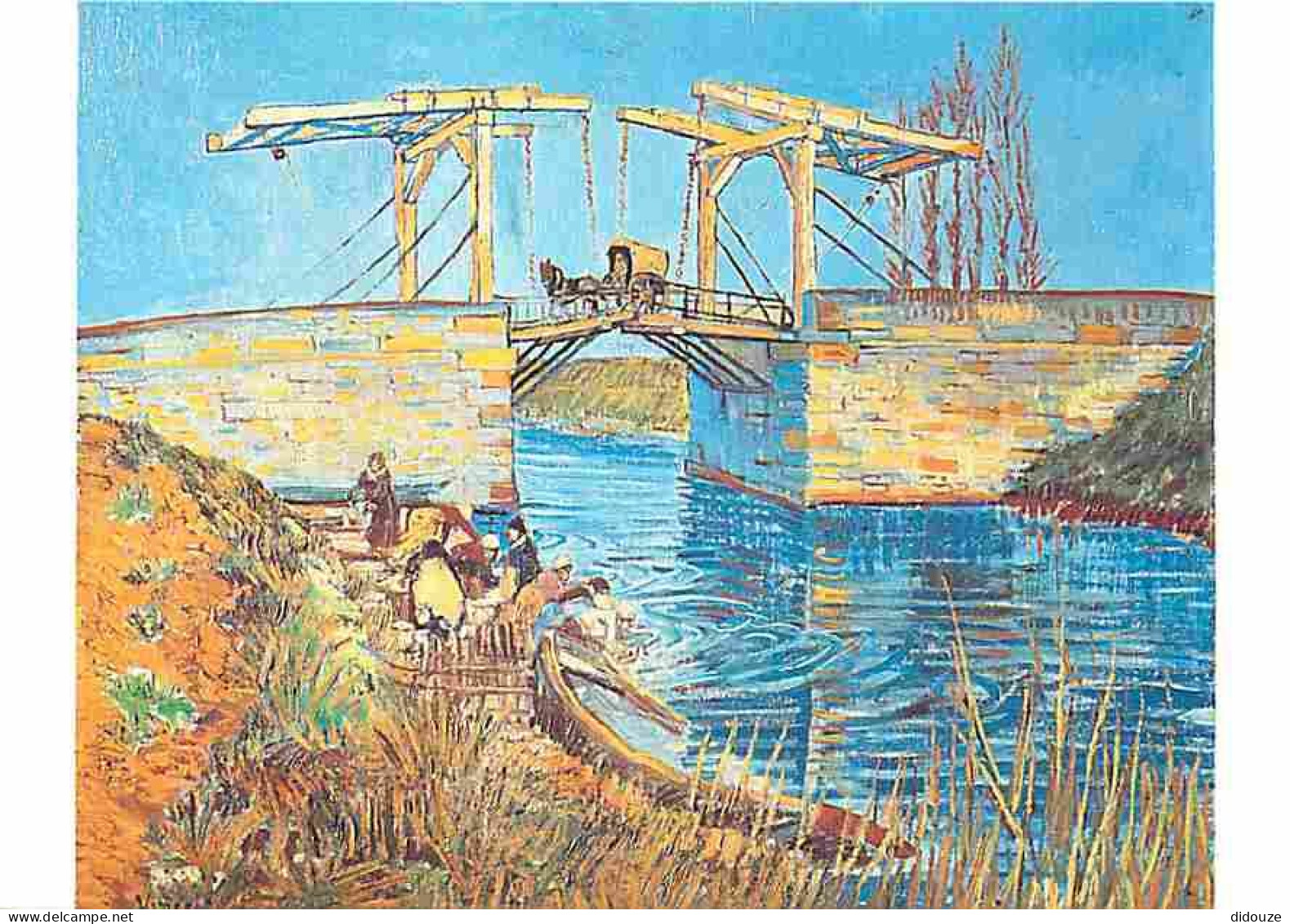 Art - Peinture - Vincent Van Gogh - Brug Te Arles - Pont De Langlois - Carte Neuve - CPM - Voir Scans Recto-Verso - Malerei & Gemälde