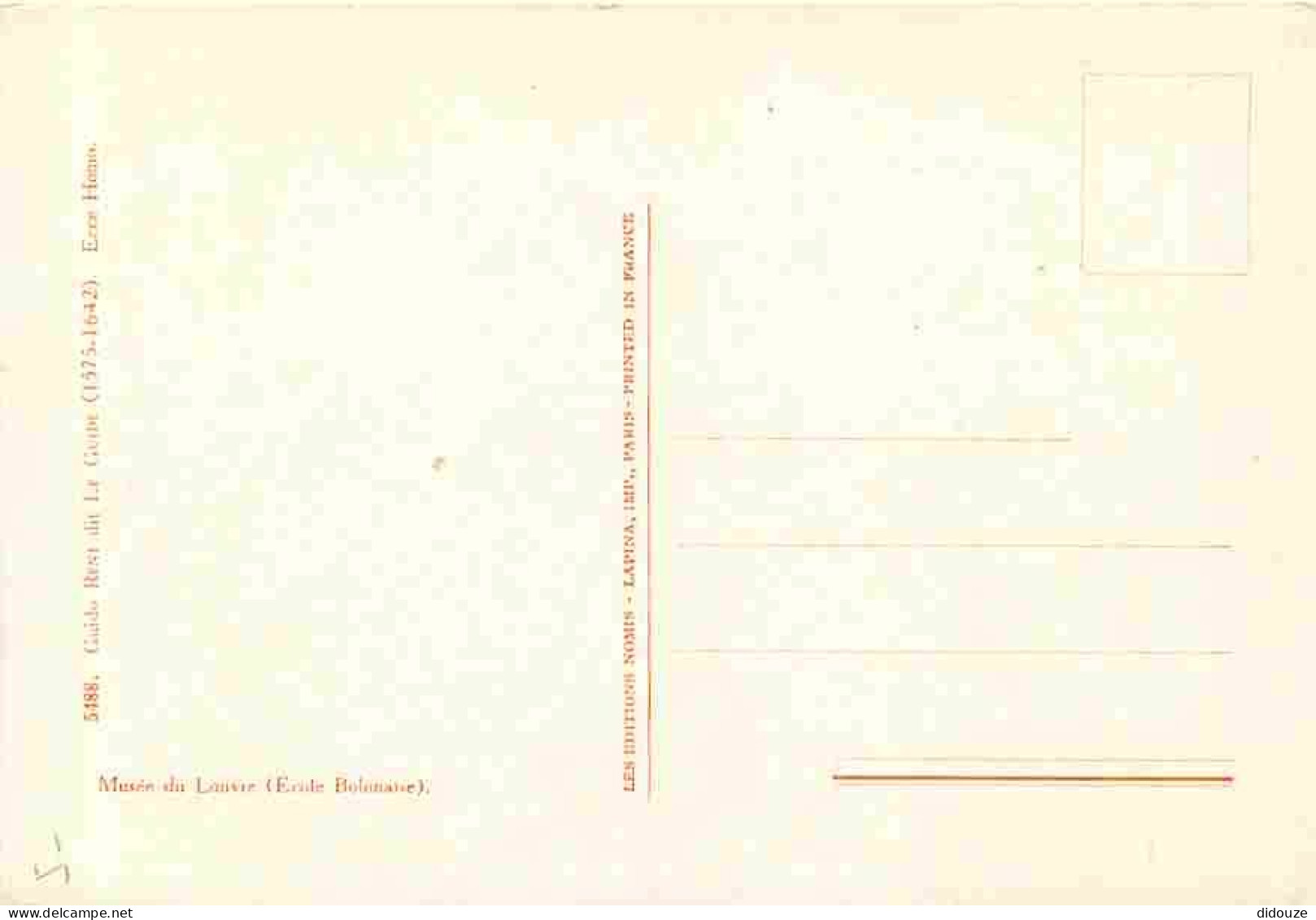 Art - Peinture Religieuse - Guido Reni Dit Le Guide - Ecce Homo - CPM - Voir Scans Recto-Verso - Schilderijen, Gebrandschilderd Glas En Beeldjes