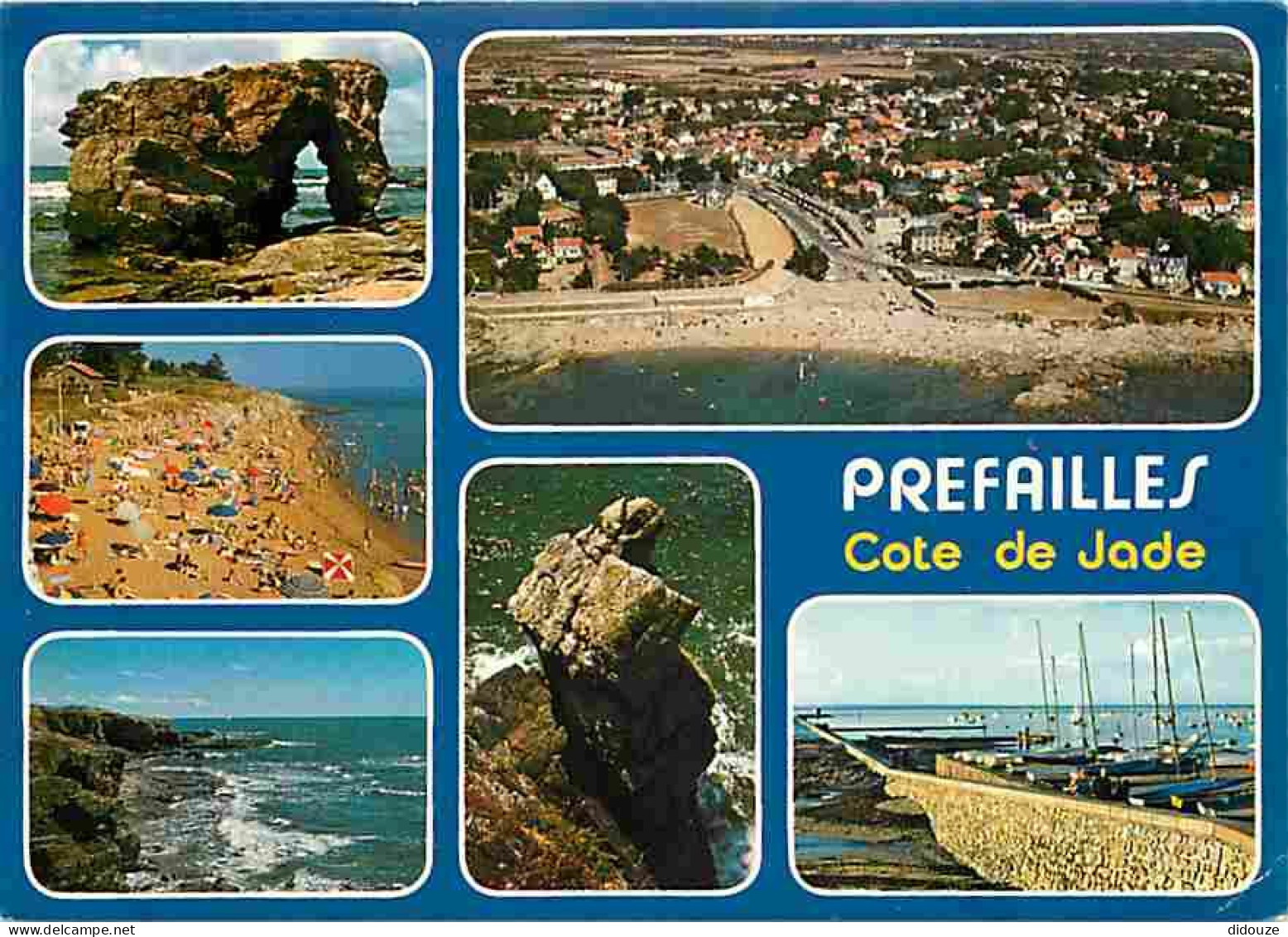 44 - Préfailles - Multivues - La Cote De Jade - Plage - CPM - Voir Scans Recto-Verso - Préfailles