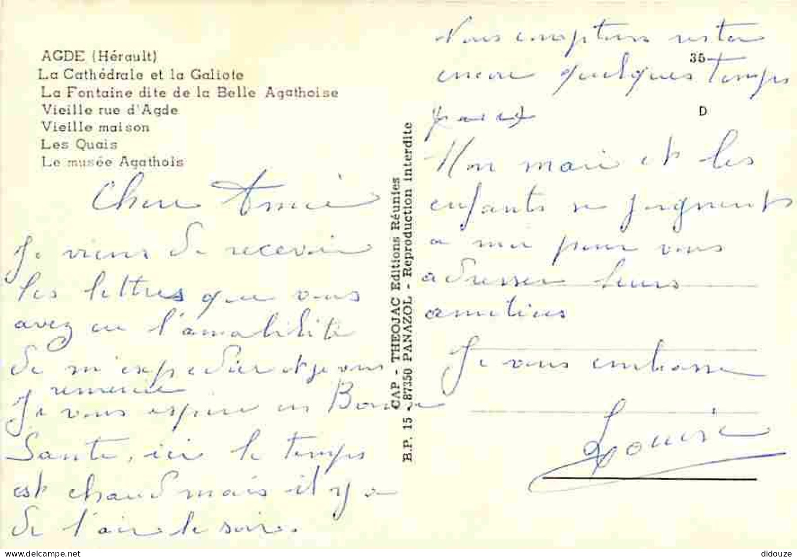 34 - Agde - Multivues - Poteries - CPM - Voir Scans Recto-Verso - Agde