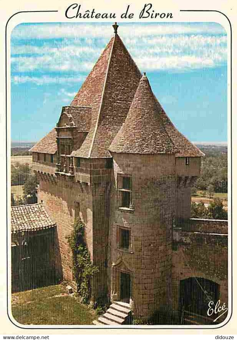 24 - Biron - Le Château - La Tour De Garde Et La Loggia - CPM - Voir Scans Recto-Verso - Andere & Zonder Classificatie