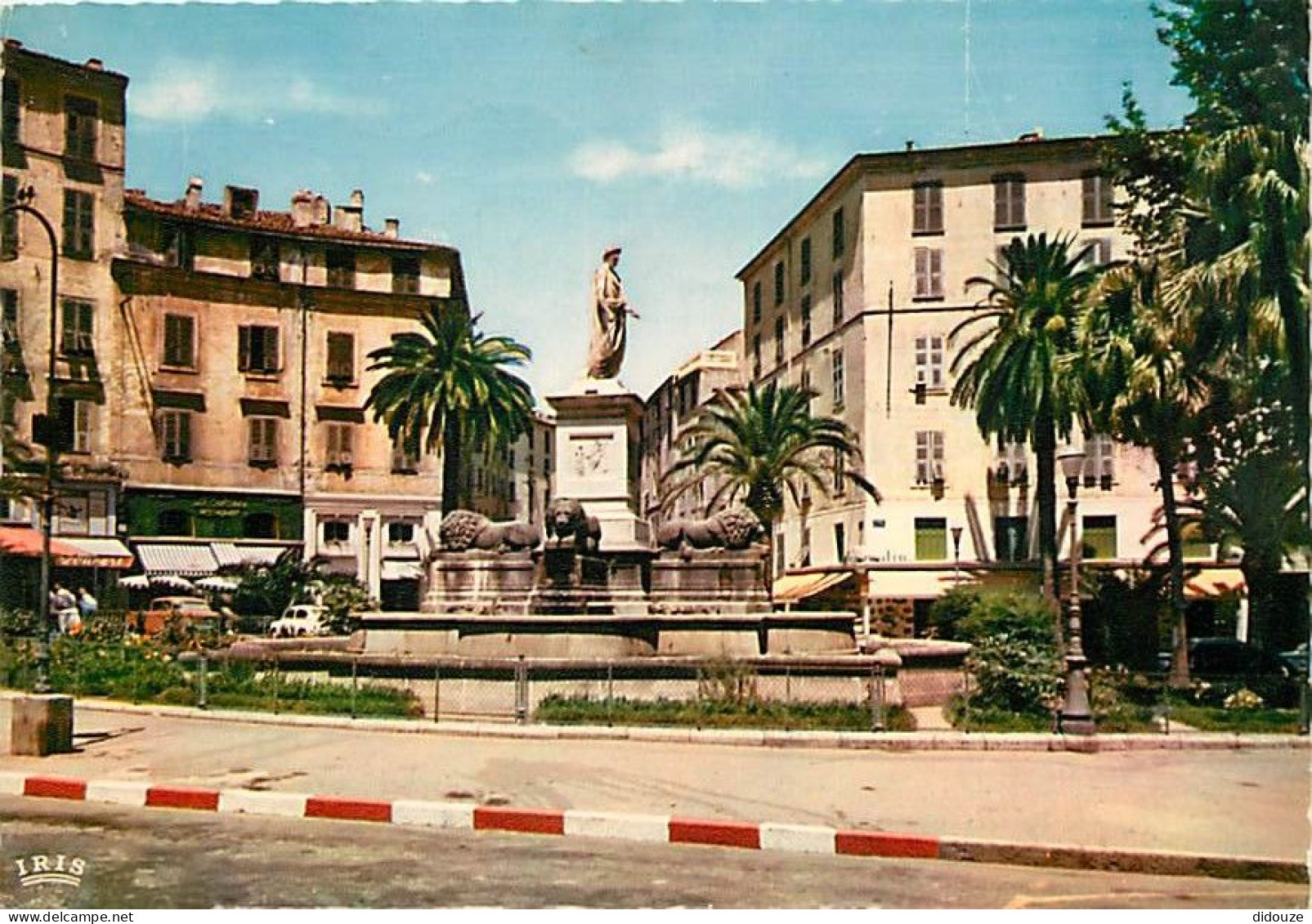 20 - Ajaccio - Place Foch - La Statue Du 1er Consul Par Laboureur - CPM - Voir Scans Recto-Verso - Ajaccio