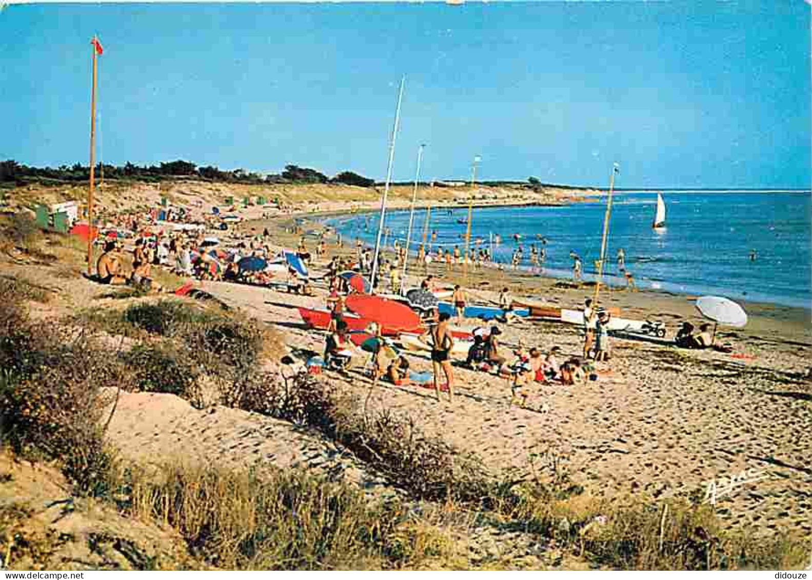 17 - Ile D'Oléron - La Perroche - Au Loin Les Rémigeasse - Scènes De Plage - Editeur Arjac - CPM - Voir Scans Recto-Vers - Ile D'Oléron