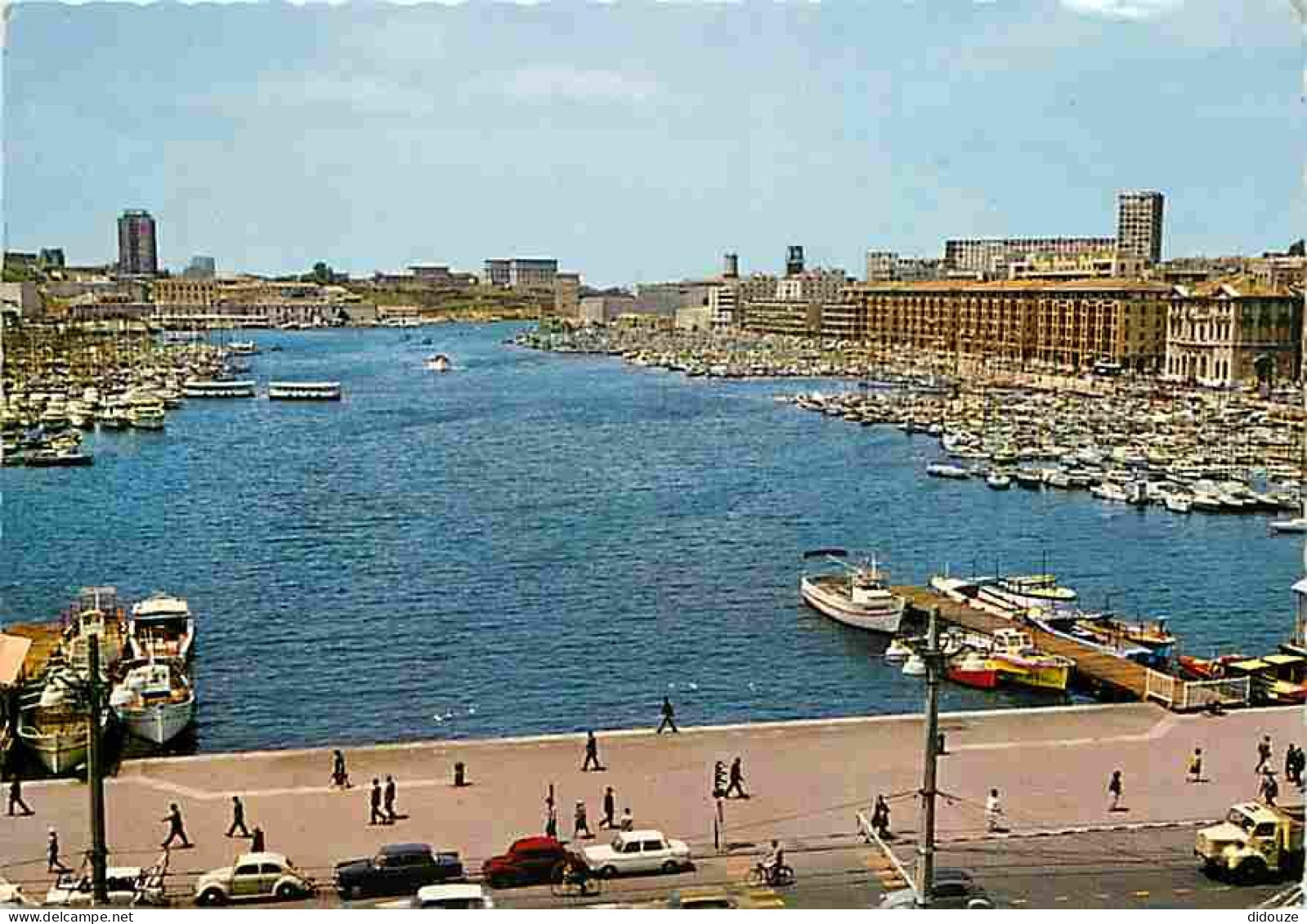 13 - Marseille - Le Vieux Port - Bateaux - Automobiles - Flamme Postale - CPM - Voir Scans Recto-Verso - Old Port, Saint Victor, Le Panier