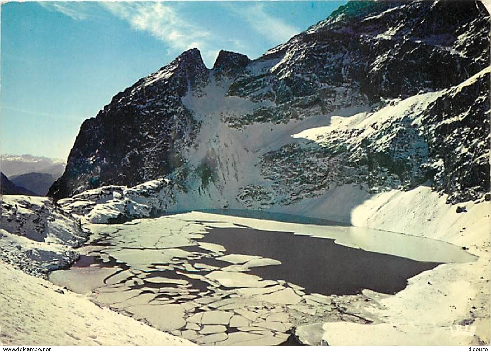 05 - Hautes Alpes - Lac De L'Eychauda - Et Le Pic De Clouzis - Hiver - Neige - CPM - Voir Scans Recto-Verso - Other & Unclassified