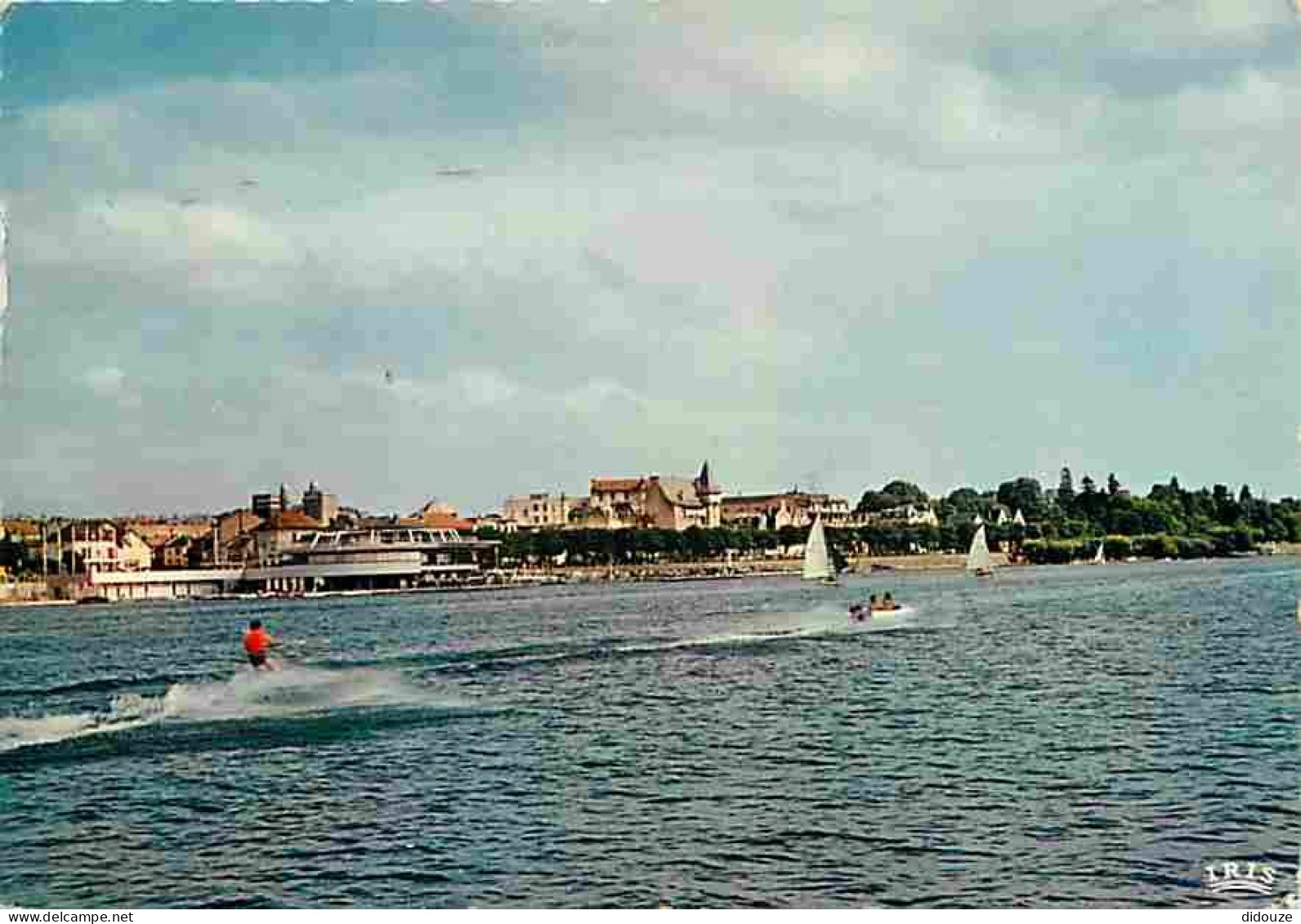 03 - Vichy - Le Lac D'Allier - La Rotonde Du Yacht Club - Ski Nautique - Flamme Postale - CPM - Voir Scans Recto-Verso - Vichy