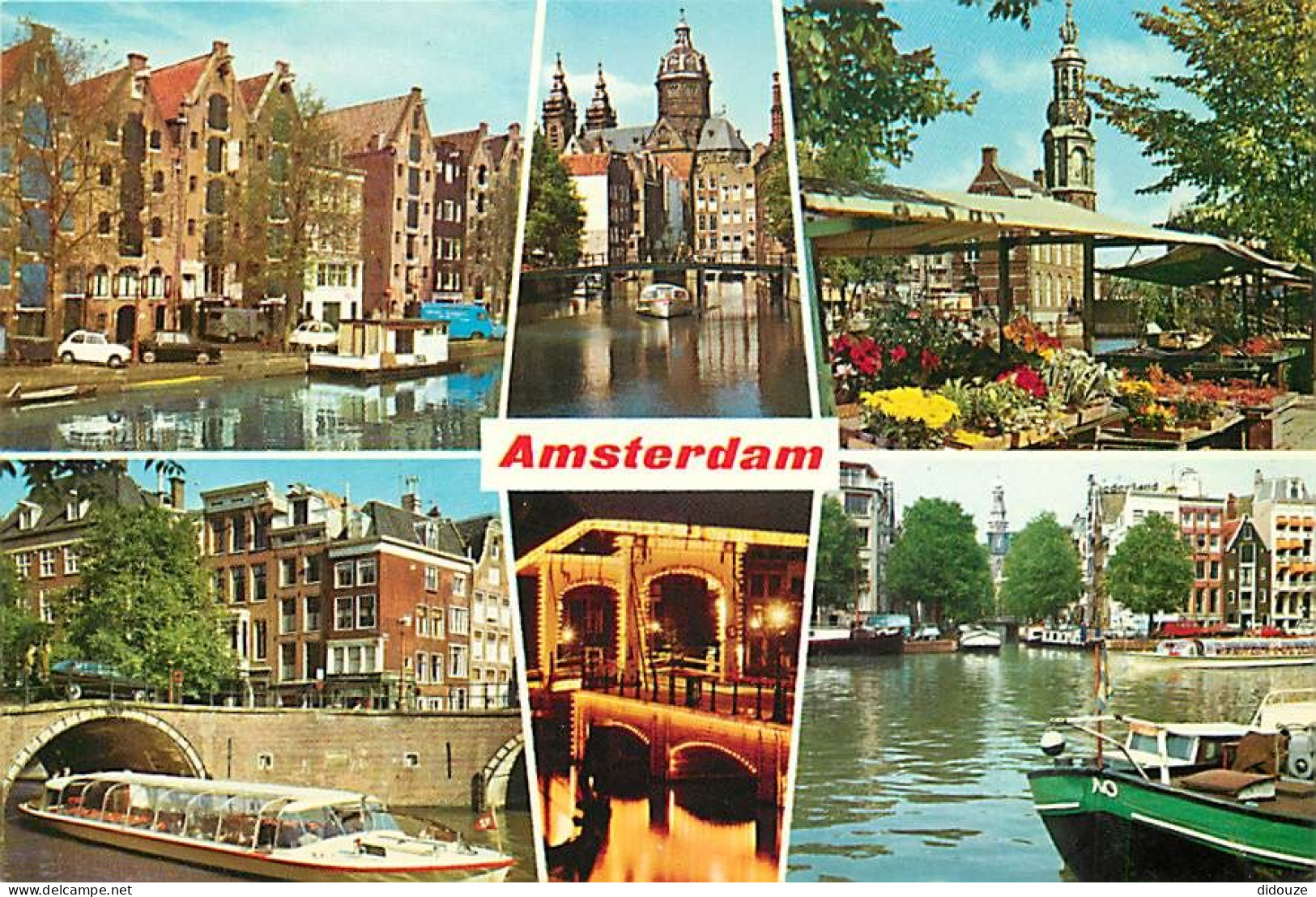 Pays-Bas - Nederland - Amsterdam - Multivues - CPM - Voir Scans Recto-Verso - Amsterdam