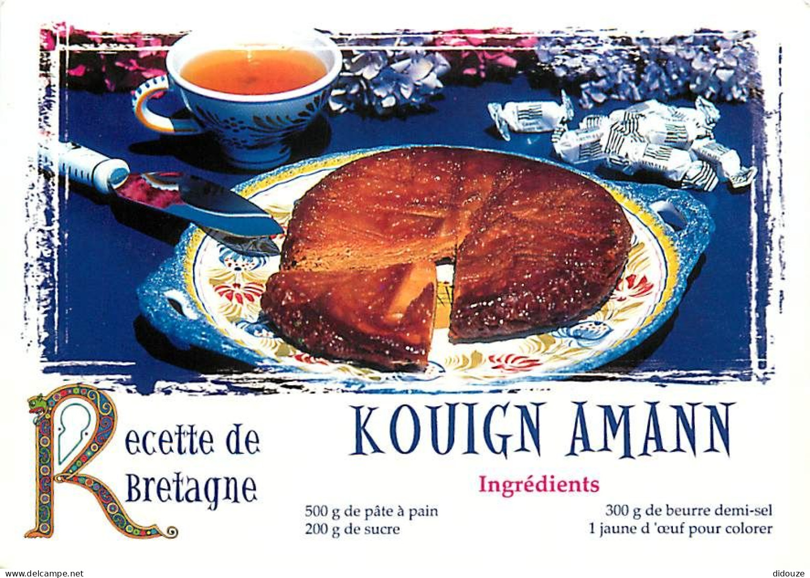 Recettes De Cuisine - Gastronomie - CPM - Voir Scans Recto-Verso - Recettes (cuisine)