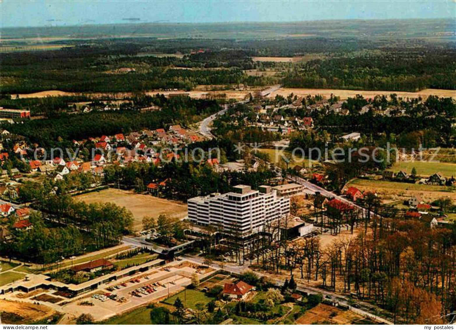 72831987 Bad Bevensen Diana Kliniken Lueneburger Heide Fliegeraufnahme Bad Beven - Bad Bevensen