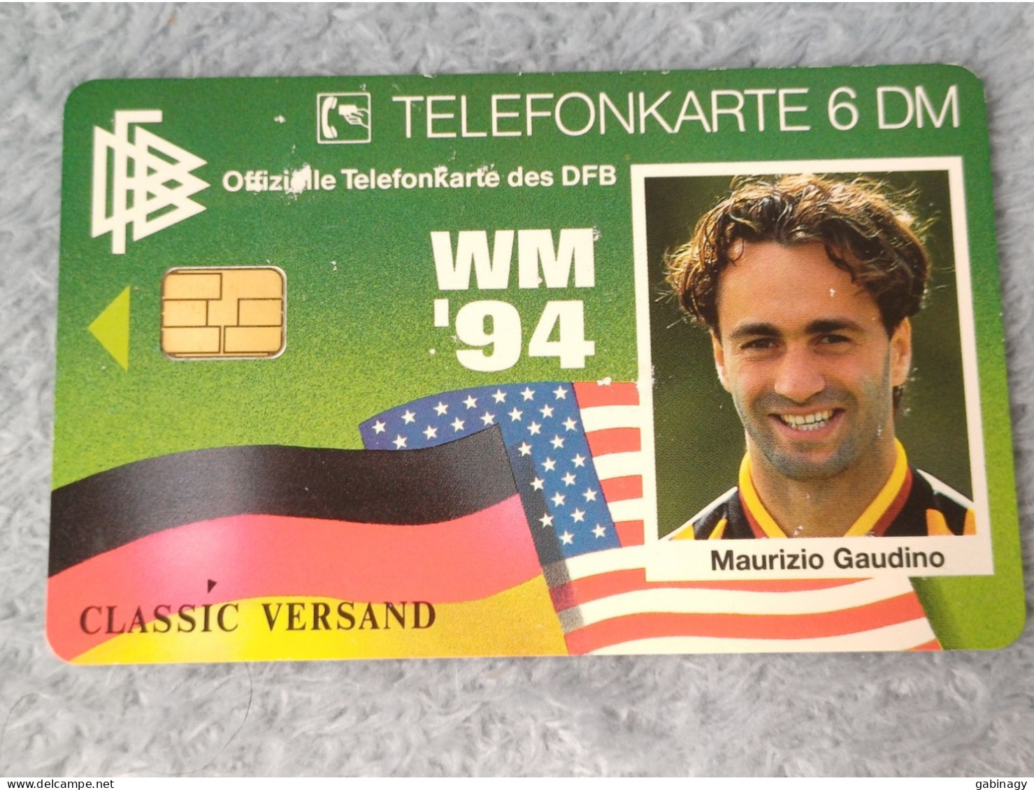 GERMANY-1162 - O 2573 - Deutsche Fußball-Mannschaft WM '94 (21) - Maurizio Gaudino - 5.000ex. - O-Series : Series Clientes Excluidos Servicio De Colección