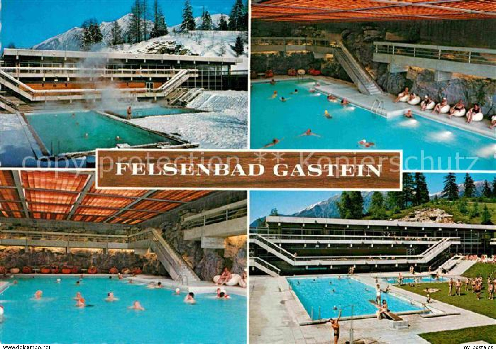 72831941 Bad Gastein Felsenbad Schwimmbad Hallenbad Bad Gastein - Altri & Non Classificati