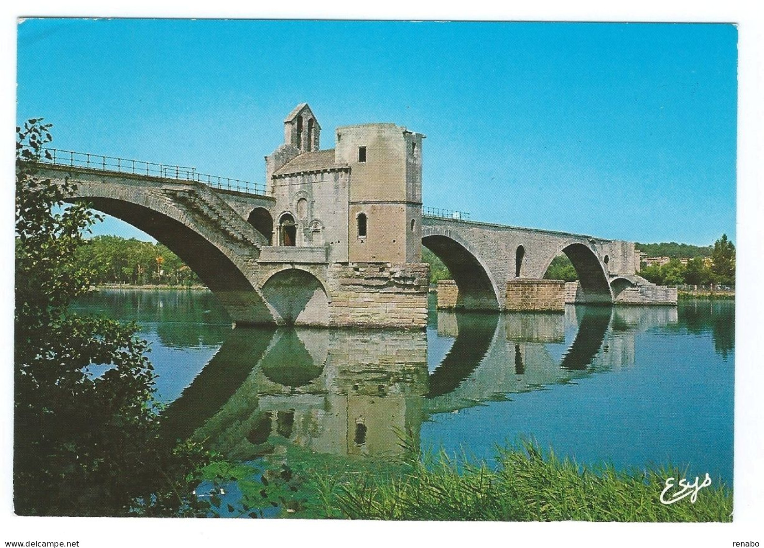 Avignone 1988 ; Ponte E Cappella , Con Targhetta Di Laroque D' Antheron -festival Internazionale De Pianoiaquti - Avignon (Palais & Pont)