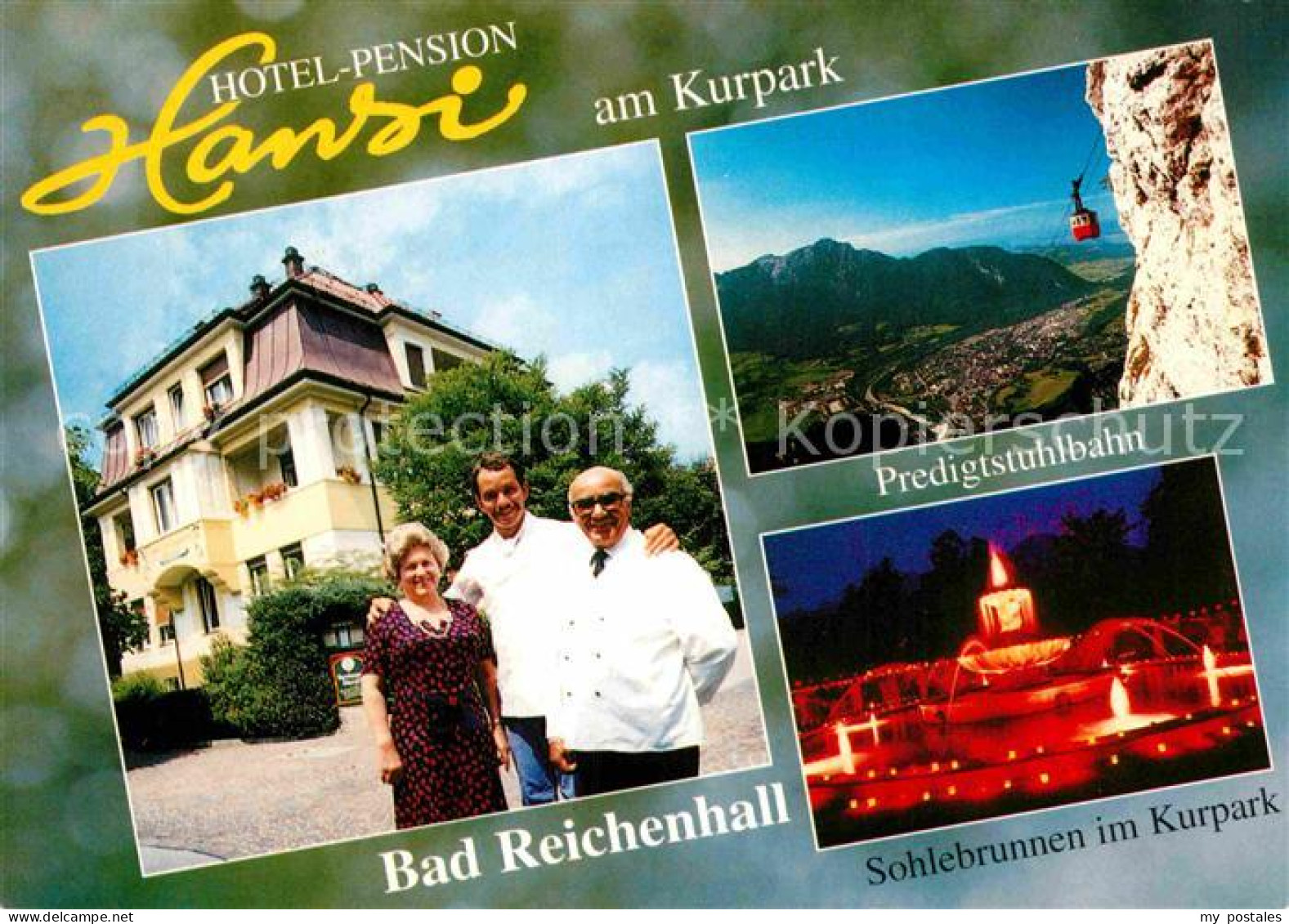 72831915 Bad Reichenhall Hotel Pension Hansi Am Kurpark Sohlebrunnen Predigtstuh - Bad Reichenhall