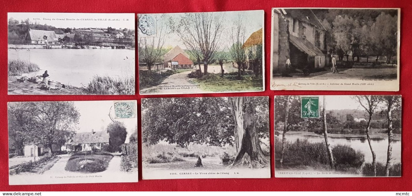 9 Cartes -  Cernay-la-Ville   -( 78 - Yvelines ) - Cernay-la-Ville