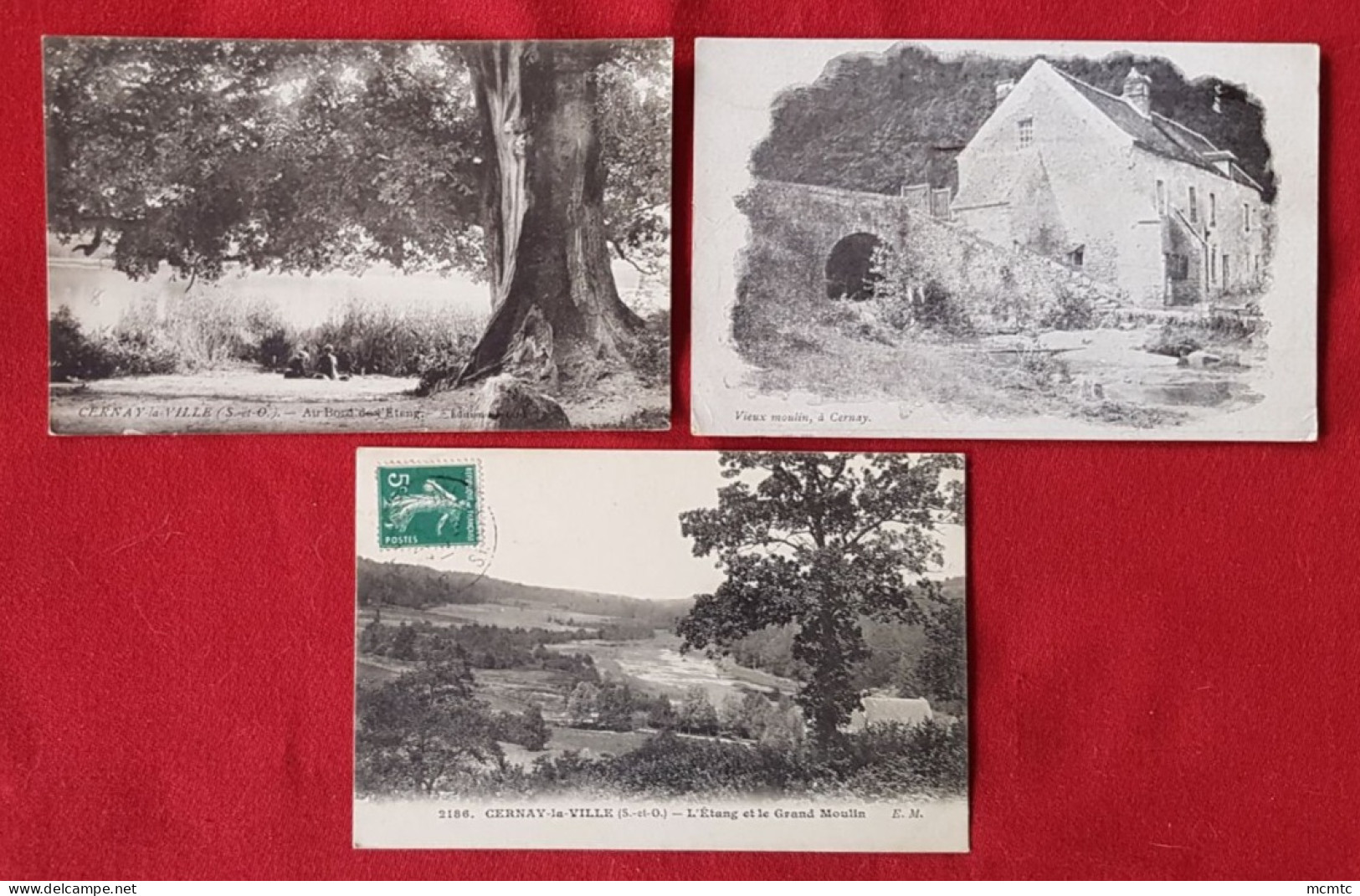 9 Cartes -  Cernay-la-Ville   -( 78 - Yvelines ) - Cernay-la-Ville