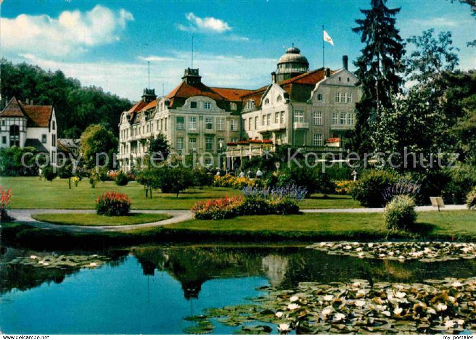 72831787 Bad Salzschlirf Badehof Teich Park Bad Salzschlirf - Sonstige & Ohne Zuordnung