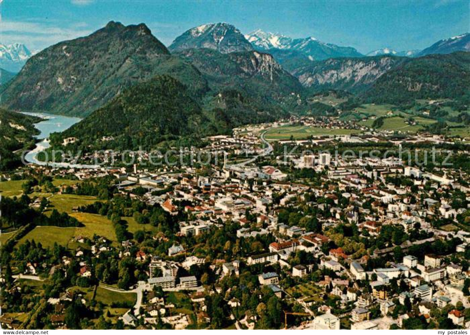 72831763 Bad Reichenhall Mit Saalachsee Alpenpanorama Fliegeraufnahme Bad Reiche - Bad Reichenhall