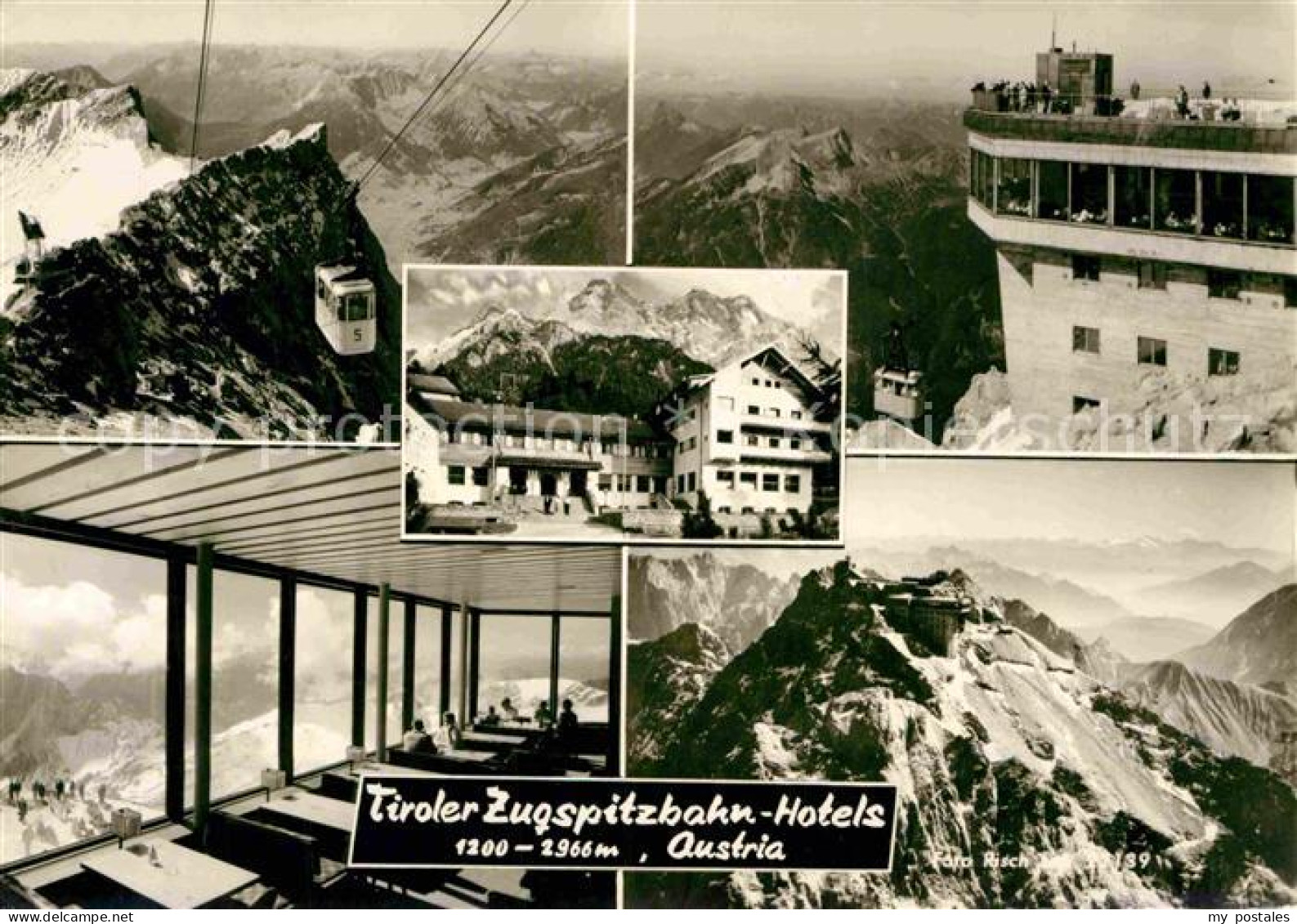 72831755 Ehrwald Tirol Zugspitzbahn Hotel Aussichtsplattform  Ehrwald - Andere & Zonder Classificatie