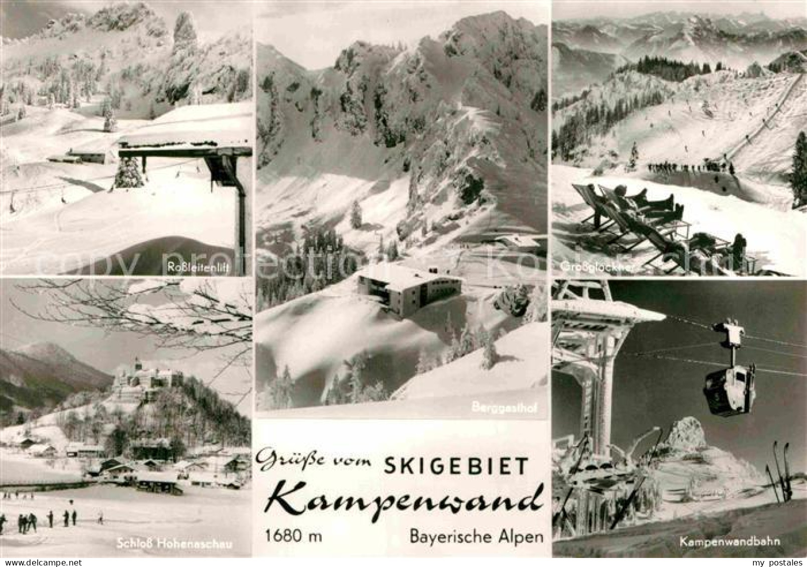 72831709 Kampenwand Chiemgau Rossleitenlift Berggasthof Schloss Hohenaschau Gros - Andere & Zonder Classificatie