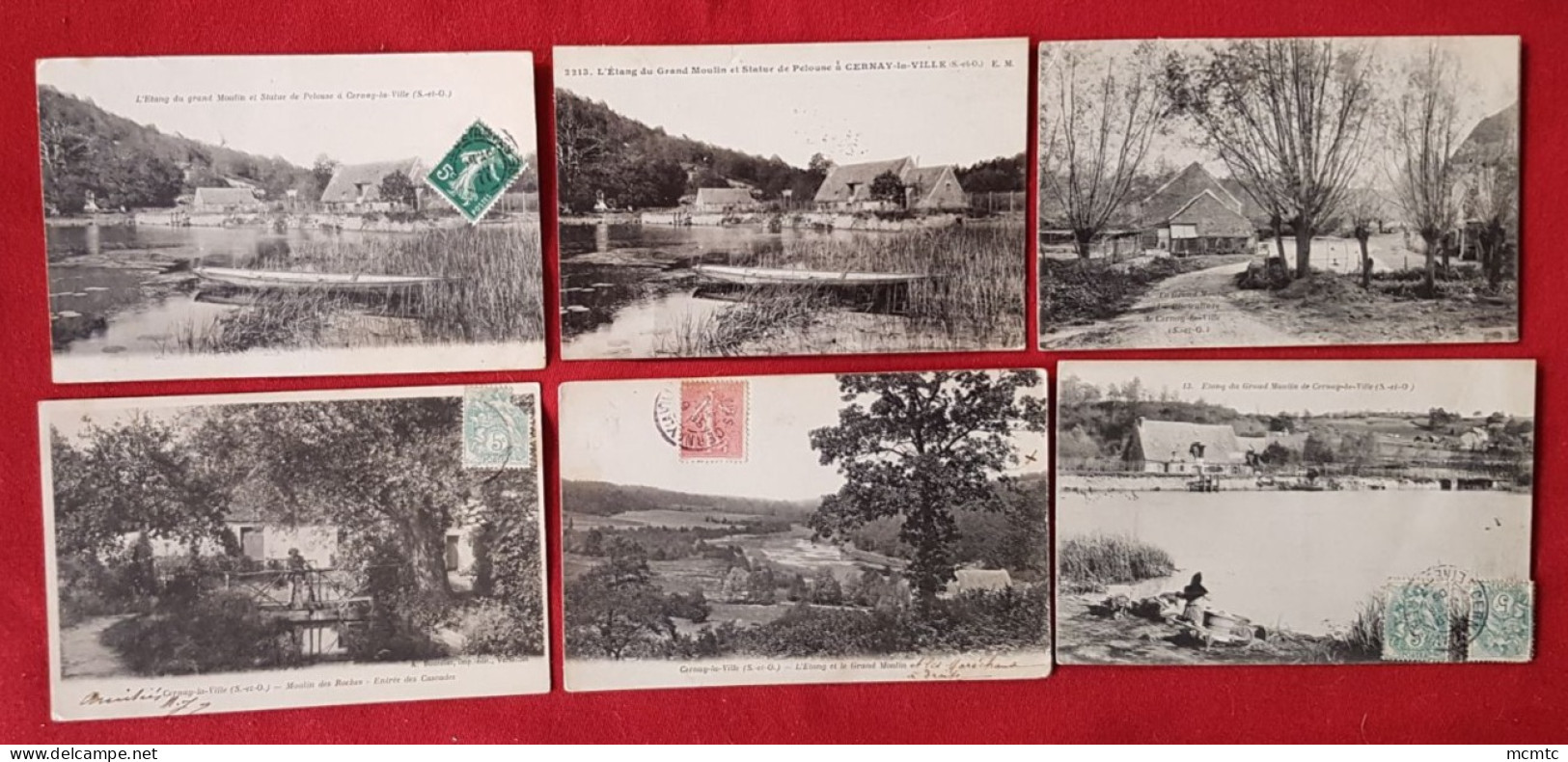 9 Cartes -  Cernay-la-Ville   -( 78 - Yvelines ) - Cernay-la-Ville