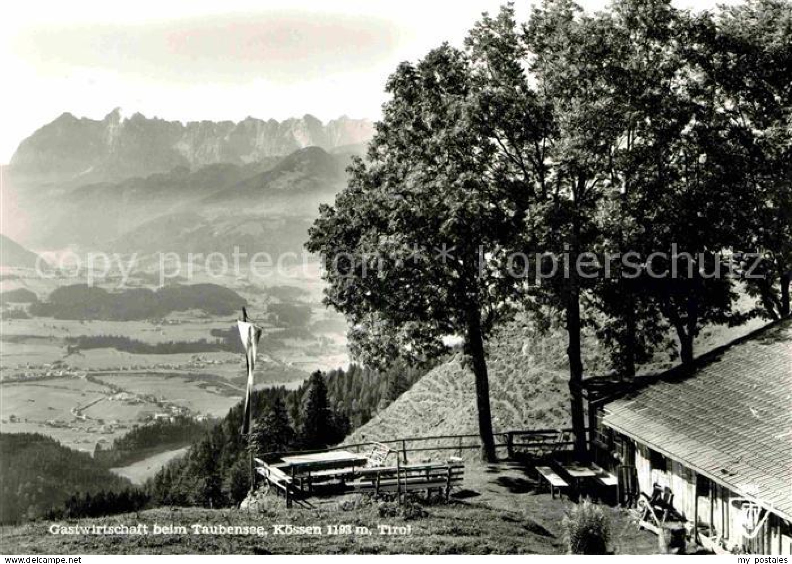 72831665 Koessen Tirol Gastwirtschaft Taubensee Koessen - Autres & Non Classés