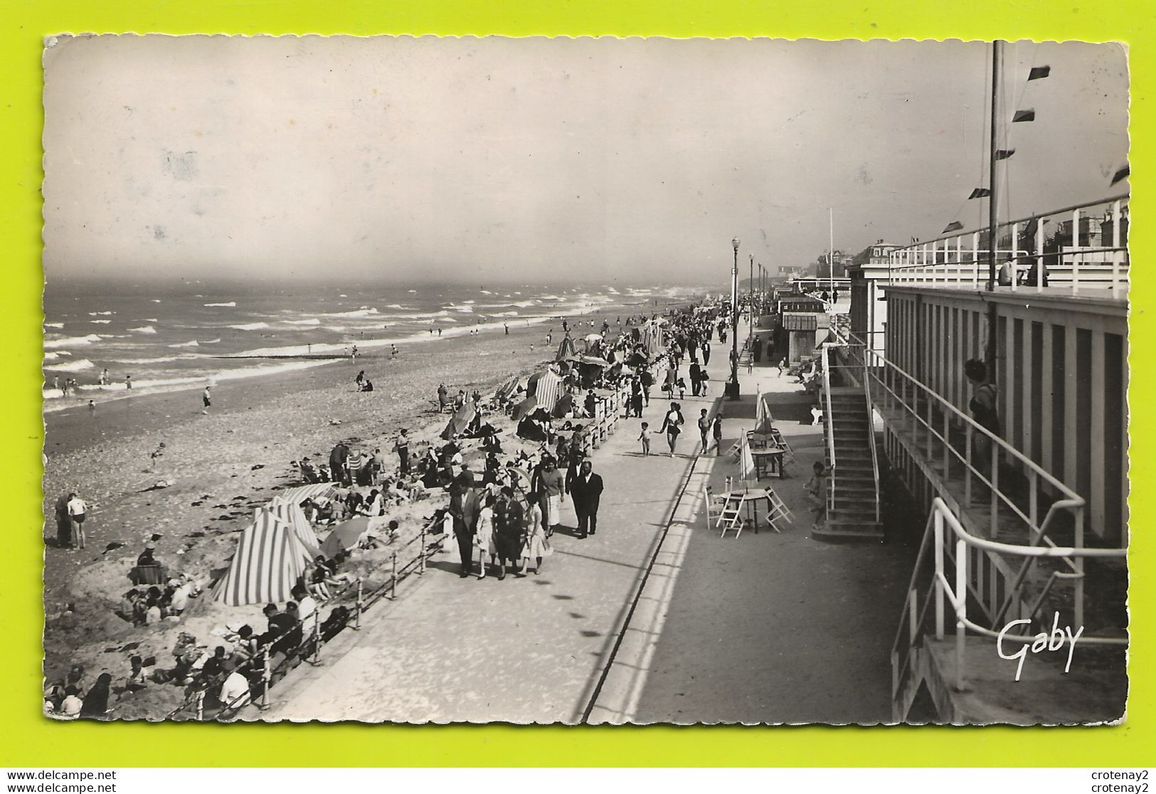 14 LUC SUR MER N°38 La Plage Baignade Promenade VOIR DOS - Luc Sur Mer