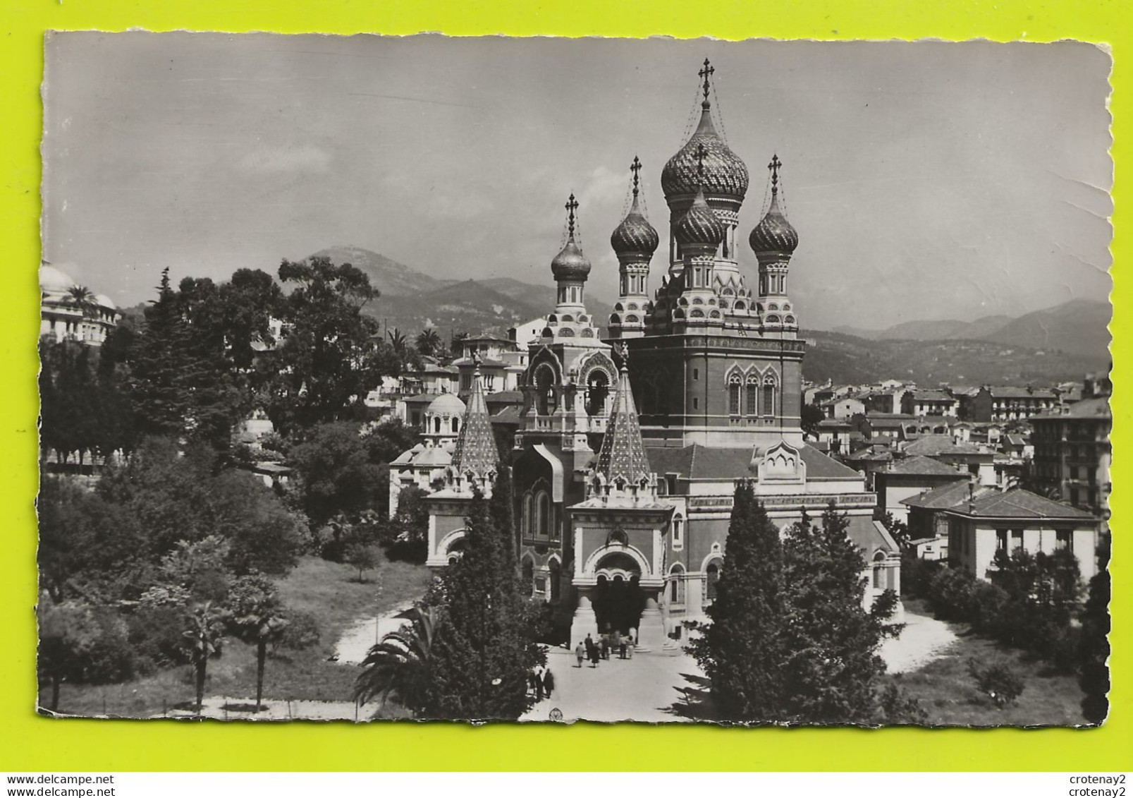 06 NICE N°2001 L'Eglise Russe VOIR DOS En 1952 - Monumenten, Gebouwen