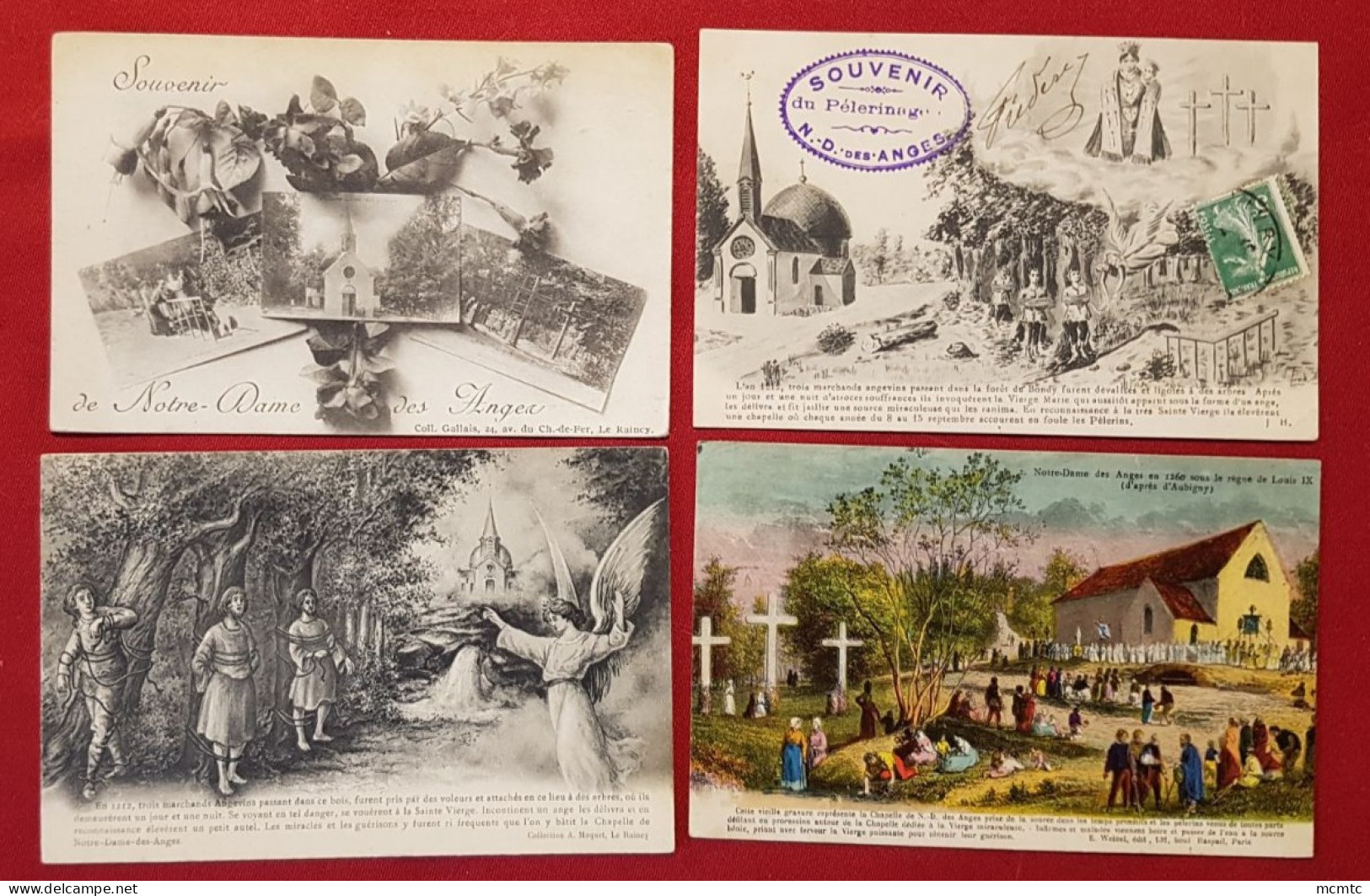 7 Cartes -  Notre Dame Des Anges    -( 93 - Seine Saint Denis  ) - Sonstige & Ohne Zuordnung