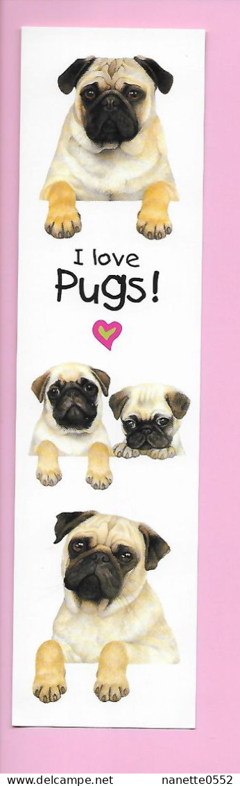 MP - I Love Pugs ! - Lesezeichen